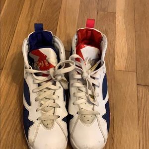 Red white blue Jordan retro 7s